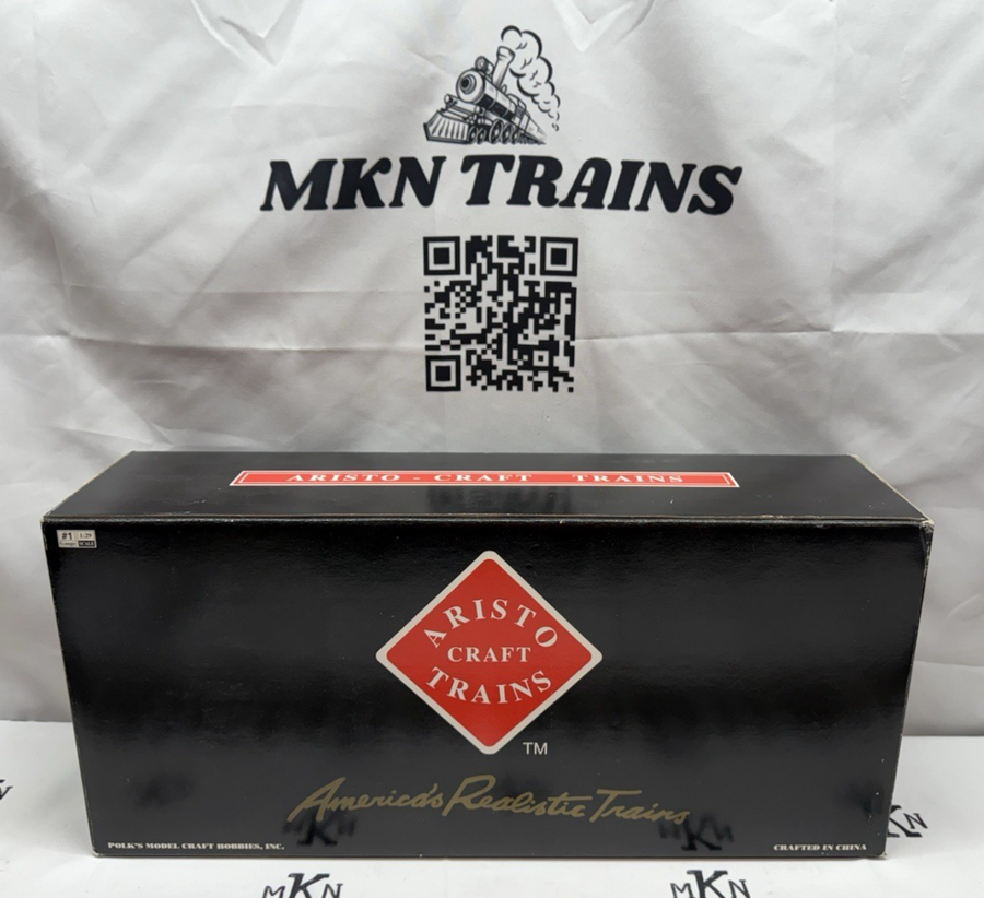 Aristo Craft 41314 CB&Q Burlington Single Dome Tank Car G Scale NIB