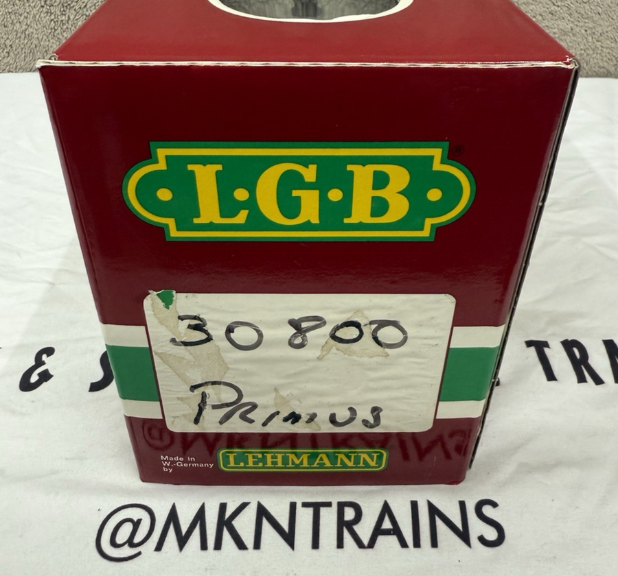 LGB 30800 PRIMUS RED Passenger Coach Vintage LN/BOX