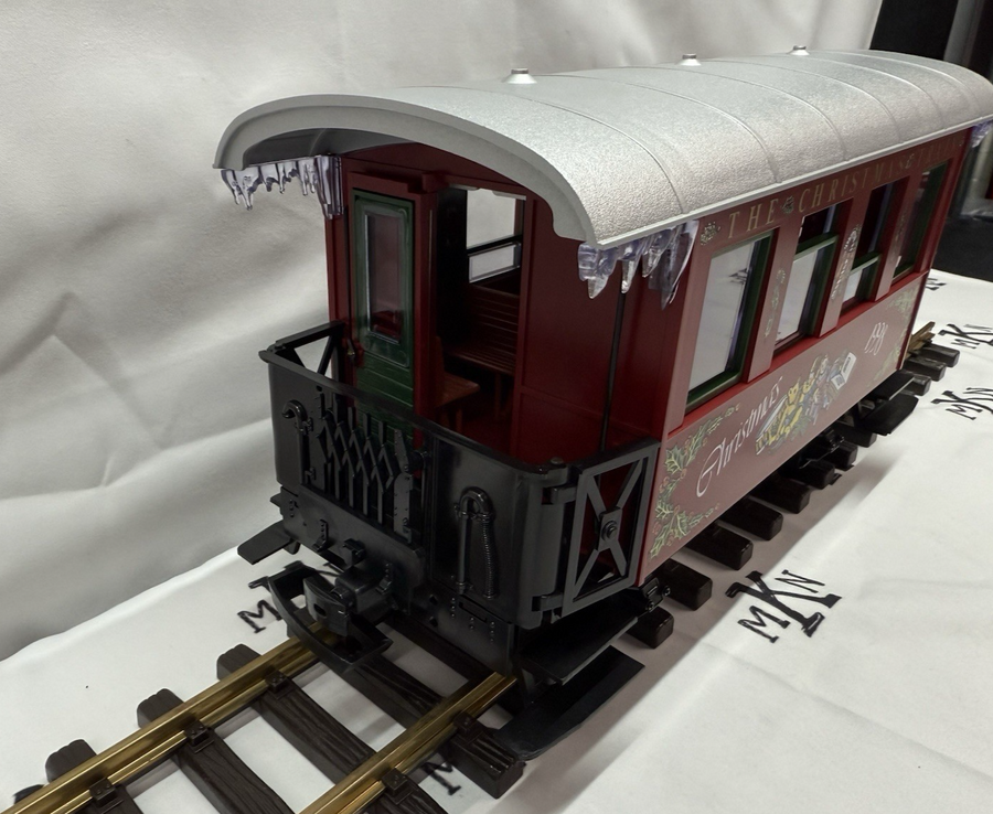 LGB 1998 LEHMANN The Big Train 36078 Christmas Passenger Car G Scale