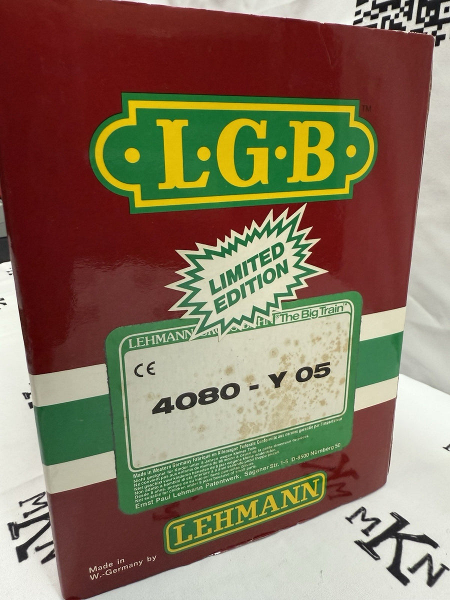 LGB 4080-Y05 San Diego & Arizona Green Tanker Car G Scale
