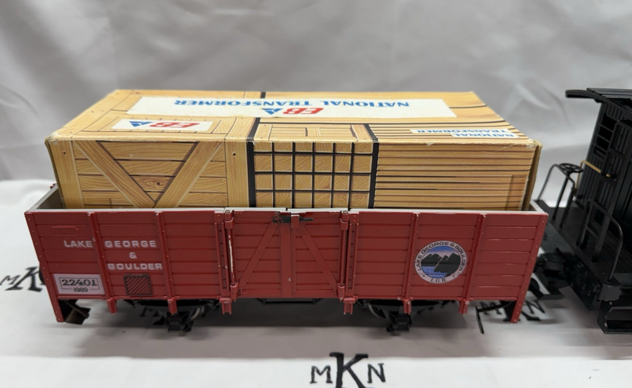 LGB 22401 Lake George & Boulder Starter Train Set with Track G Scale