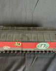 LGB 49670 WOODSIDED STARBUCKS BOX CAR, G SCALE Used EZROLL Metal Wheels