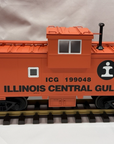 USA Trains G Scale R12122 ILLINOIS CENTRAL GULF #199048 Extended Vision Caboose