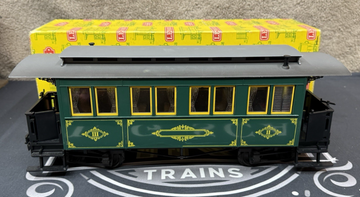 LGB Vintage 3060 Type A EARLY Years G Scale Passenger Car EX/Yellow Box