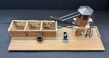 POLA LGB 920 G SCALE COALING STATION/DEPOT W/CRANE Cart Complete LN