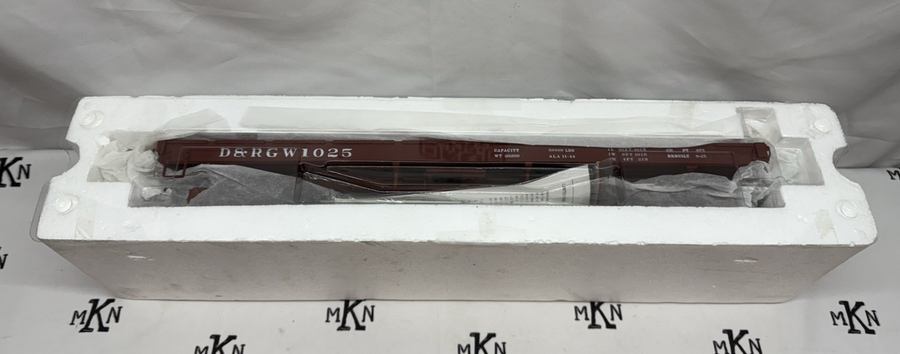 Accucraft AMS G Scale 1:20.3 D&RGW Flat Car #1023 Narrow Gauge