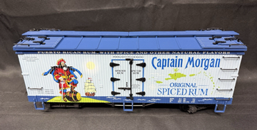USA Trains R16431 Captain Morgan Spiced Rum Refrigera Reefer Car EX