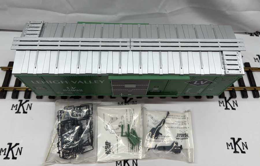 USA Trains R-19060A Lehigh Valley Steel Boxcar #62992 G Scale
