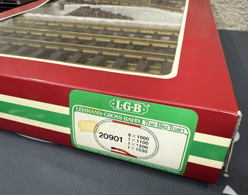 LGB  20901 (19901) Expansion Brass Track Set (9 Pieces) LN/Box
