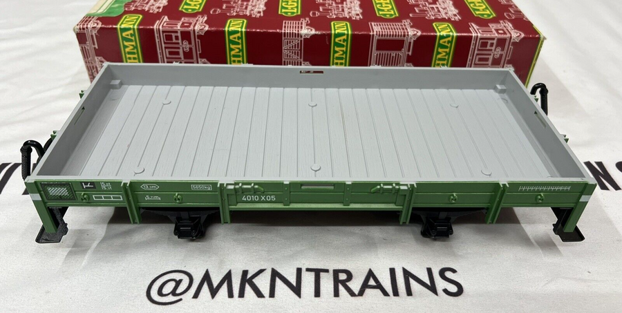 LGB 4010 G Gauge 4010 Green Gondola Flat Car in Box NOS New Condition G Scale