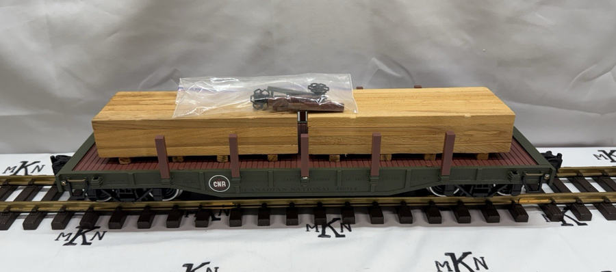 Aristo-Craft ART 46313A CNR/Canadian National Railway Flat Car Metal Wheels G