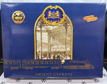 LGB 70685 ORIENT EXPRESS LTD EDITION SET W/ SOUND/Smoke/Lighted G Scale LN
