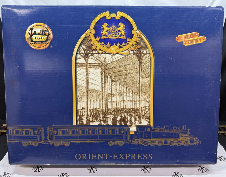 LGB 70685 ORIENT EXPRESS LTD EDITION SET W/ SOUND/Smoke/Lighted G Scale LN