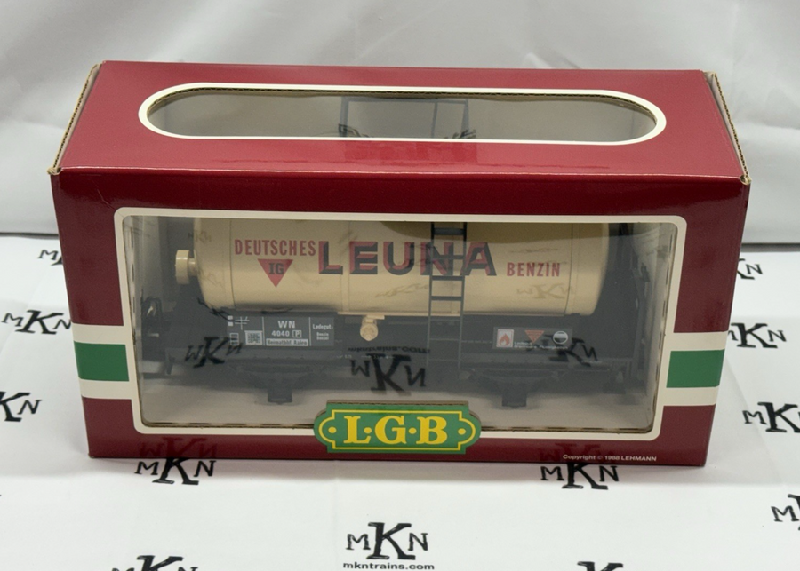 LGB 4040L G Scale LEUNA Single Dome Tank Car LN/Box