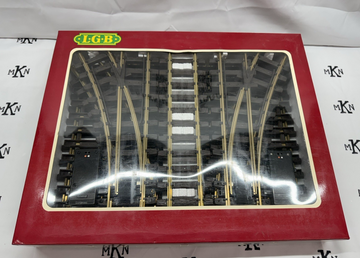 LGB 20902 Track Expansion Set G Scale 13 Pieces LN with Electric Switches