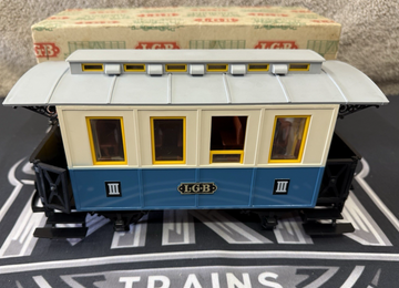 LGB Lehmann #3012 3rd #3 Class Passenger Coach Car G Scale Early Years EX