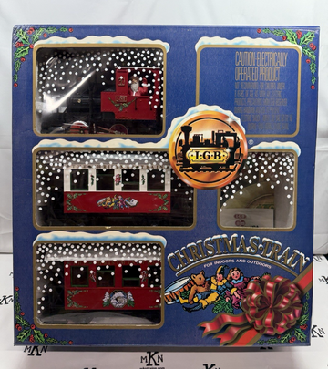 LGB 21540 G Scale Christmas Santa Train Passenger Set Train Only No Track/Trans