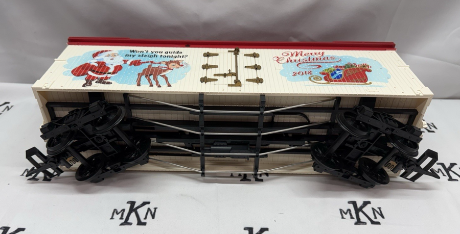USA Trains R13036 Merry Christmas 2018 Reefer Car G Scale