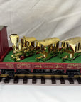 LGB 41124 30th Anniversary 1968-1998 G Scale Train Car Gold Set Germany