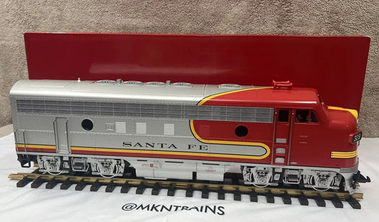 LGB 20570 G Scale Santa Fe EMD F7 Diesel Locomotive #329 EX/Box