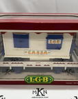LGB 4037 Circus CASSA Wagon on Flat Car New Original Box G Scale