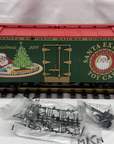 USA TRAINS R13029 MERRY CHRISTMAS 2011 Santa Express Reefer Car G Scale