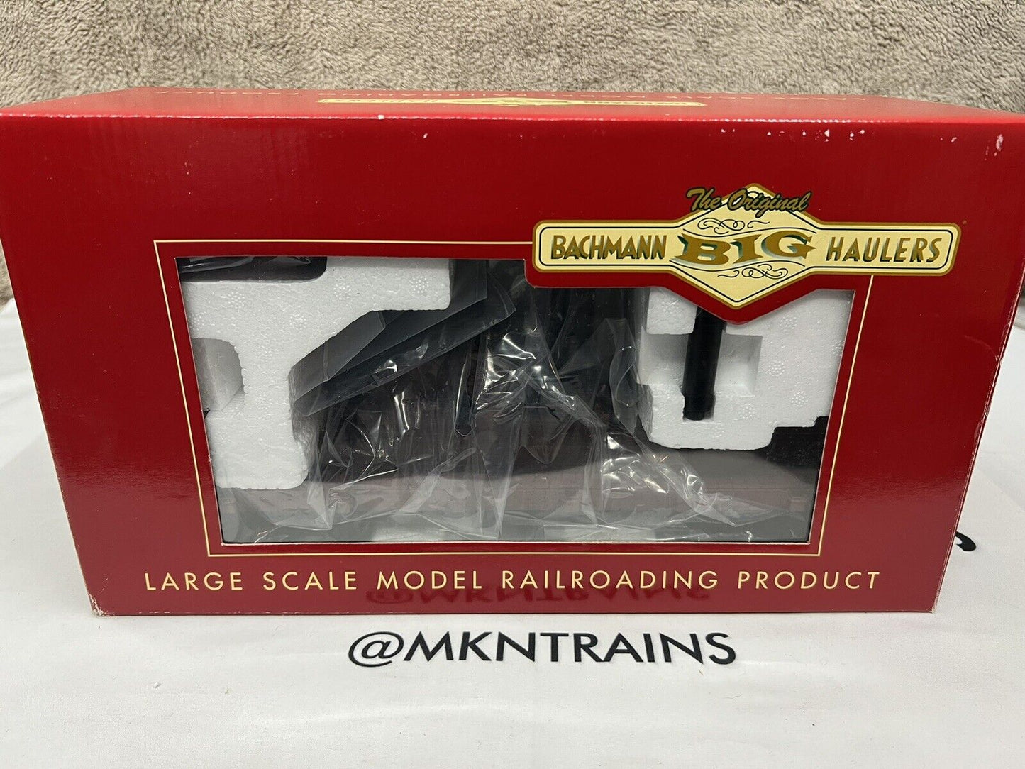 Bachmann 95699 20' Log Car w/Log Skidder With Crates G Scale New In Box