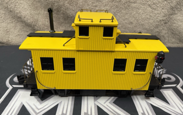 Aristo Craft Bobber Caboose Custom Yellow Paint Undecorated G Scale EX