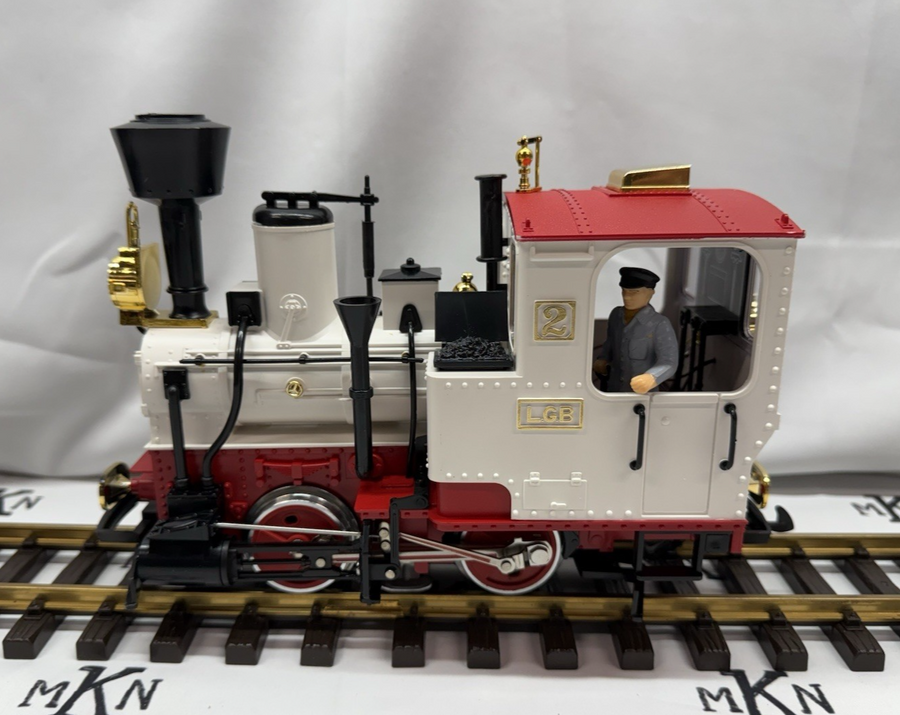 LGB 21988 Circus 0-4-0 Steam Starter Set No Track/Transformer G Scale Train Only