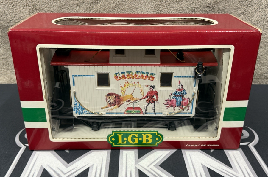 LGB 4165 G Scale Circus Bobber Caboose EX/Box