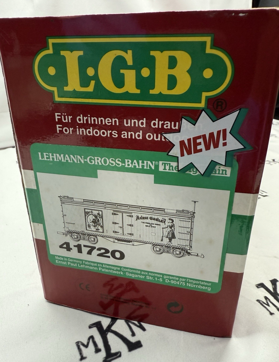 LGB  41720 Annie Oakley Reefer Car LN/Box/Sleeve G Scale