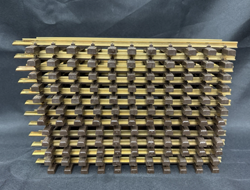 LGB 10000 (1000) x 12 Brass Straight Track G Scale LN
