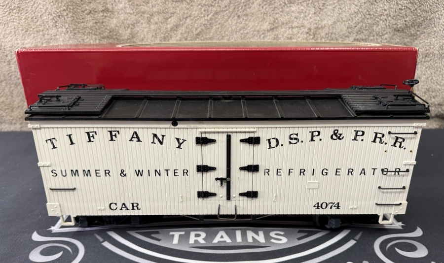 LGB 4074-Z02 G Scale Denver, South Park and Pacific Reefer Car VG/Box