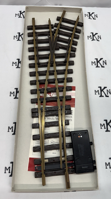 LGB 16050 G R3 22.5° Right Hand Manual Switch Turnout New G Scale