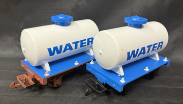 HLW Hartland Locomotive Train Works G Scale Tank Cars Kit Cars x2