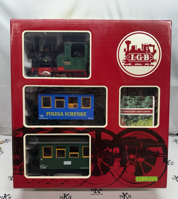 LGB 20520 PINZGA SCHENKE STARTER SET G Scale RARE Complete MINT New