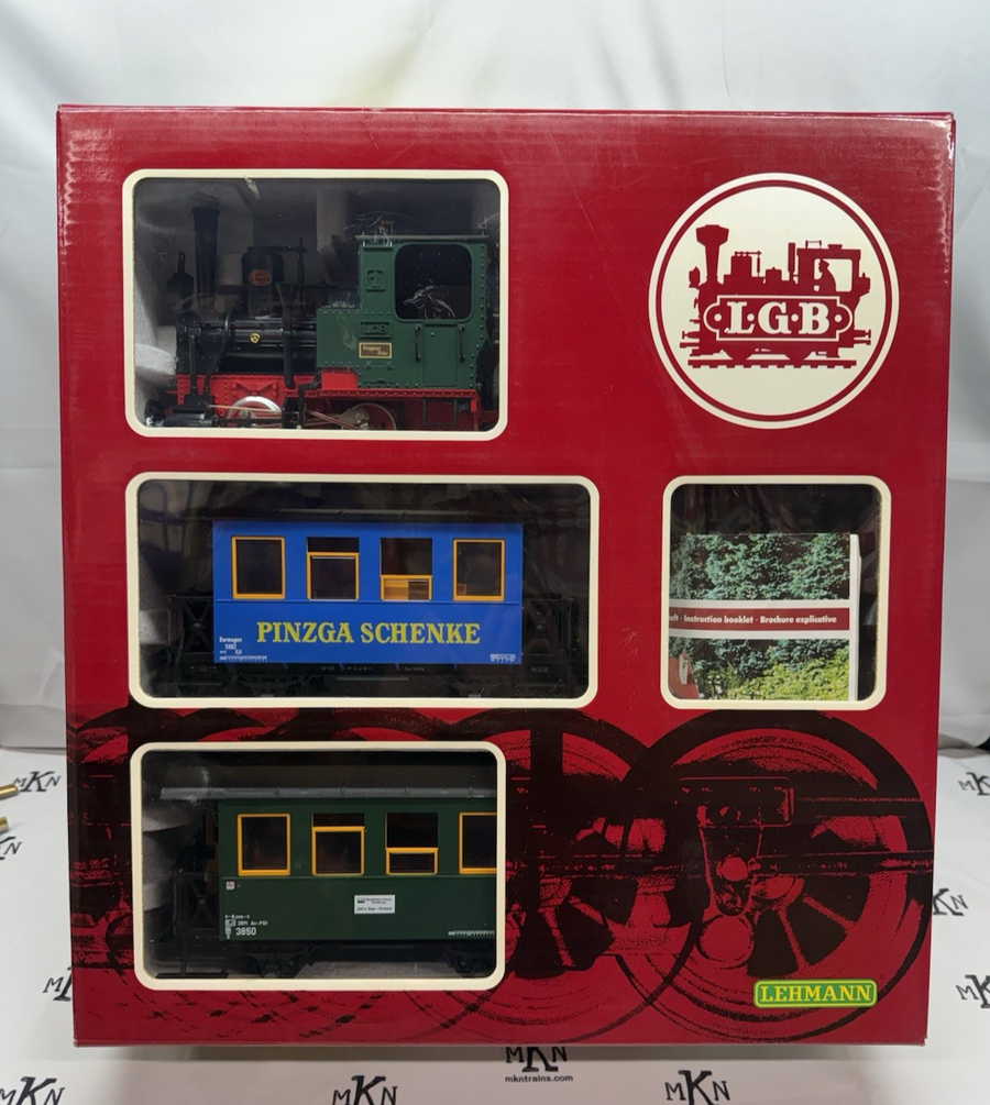 LGB 20520 PINZGA SCHENKE STARTER SET G Scale RARE Complete MINT New