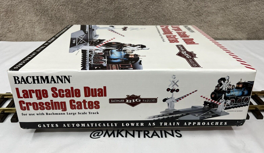 Bachmann 96214 Operating Crossing Gate G Scale Track NEW