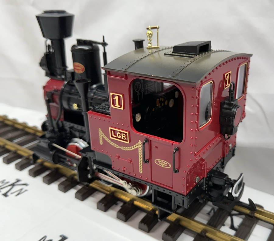 LGB 100 Year Anniversary Red Starter Set G Scale Complete Train Set with Track
