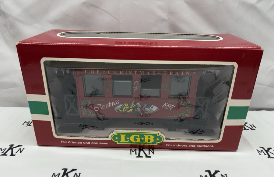 LGB 36077 CHRISTMAS 1997 PASSENGER CAR Coach G Scale