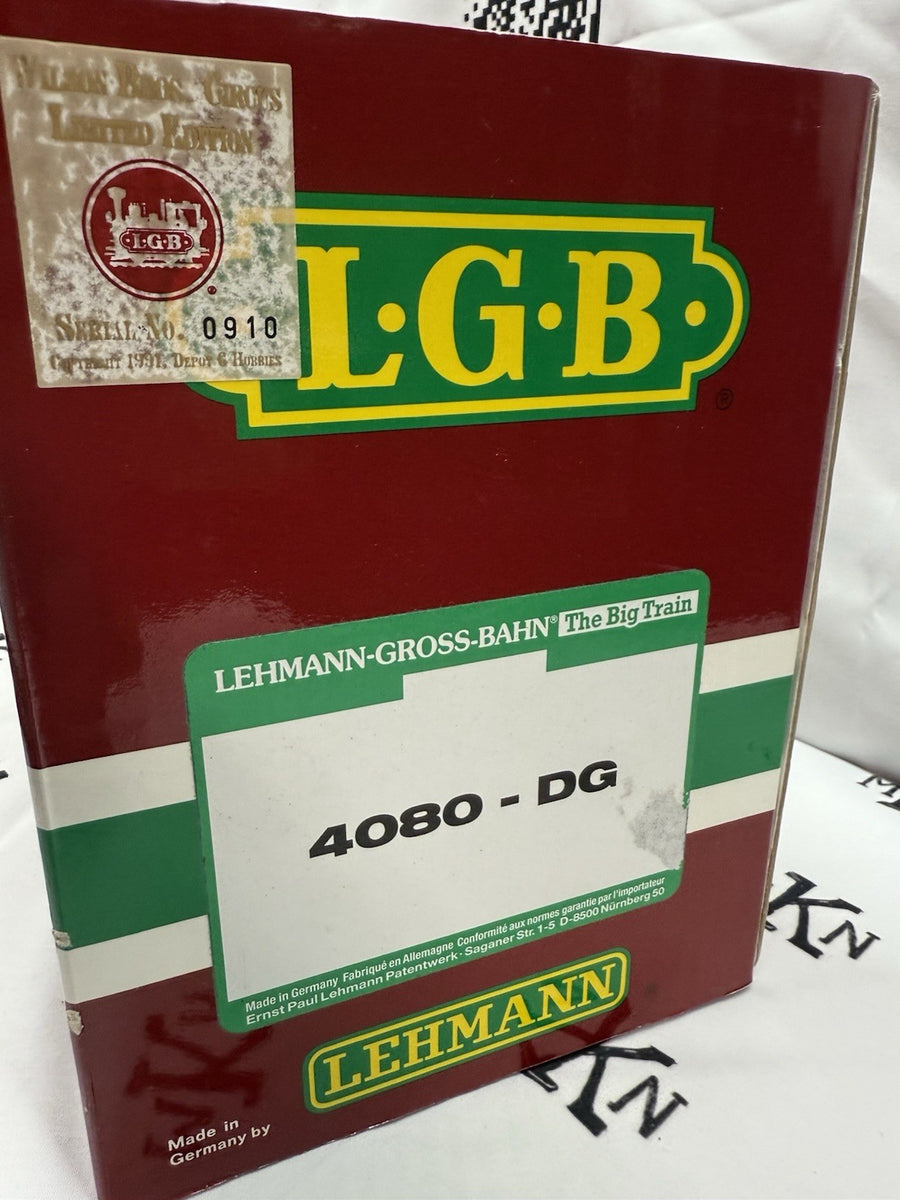 LGB 4080 DG Wilson Bros. Circus Train "Clowns" Water Tank Car G Scale