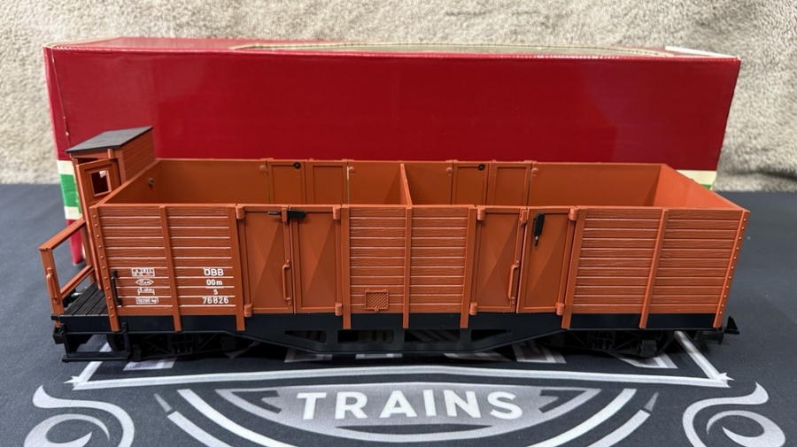 LGB 4062 OBB HIGH SIDED GONDOLA #76826 G Scale Very Nice EX/Box