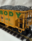 LGB 4076 X01 Peabody Short Line Coal Hopper Car G Scale LN/Box