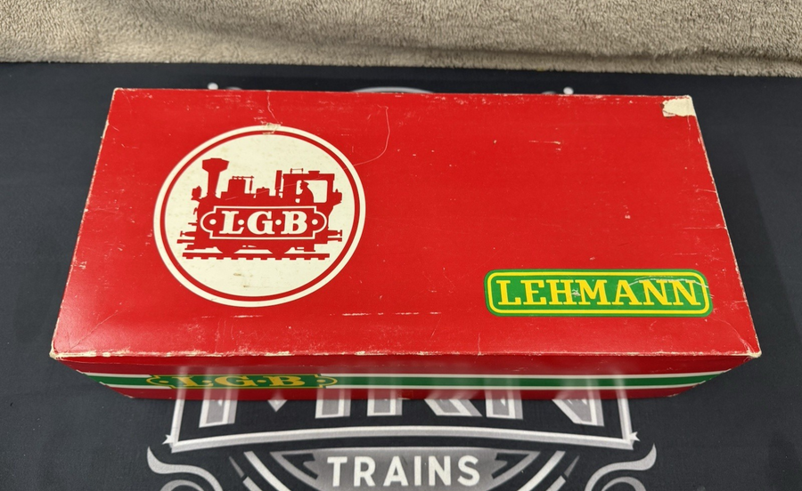 LGB 3600 G Scale Trolley Unpowered Trailer Car Excellent with box and stickers