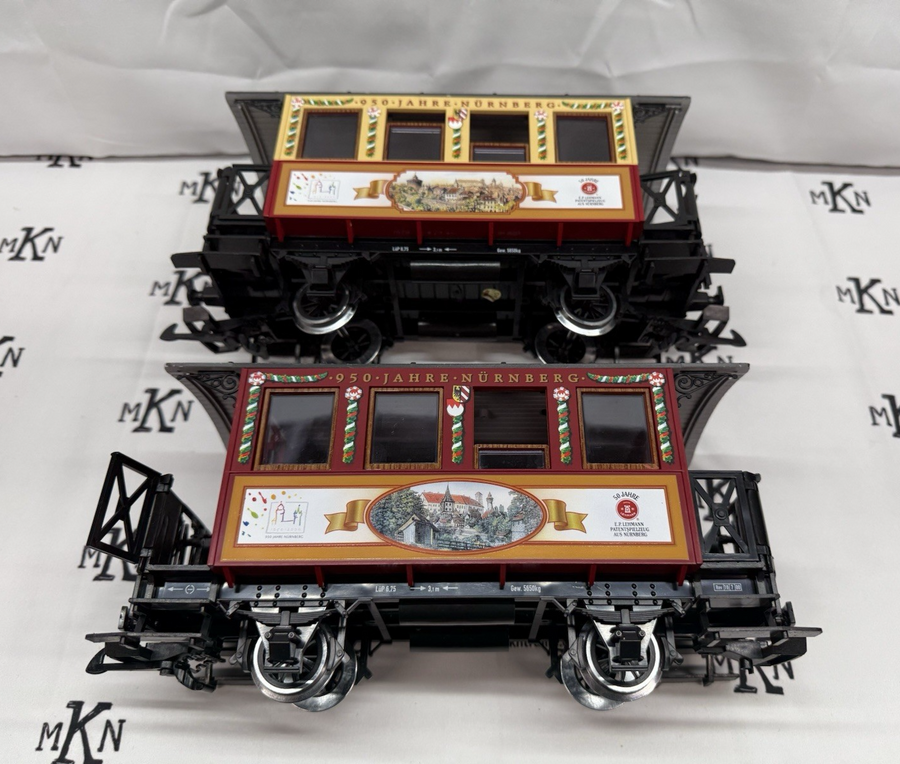 LGB 72950 Nürnberg 950th Anniversary Starter Set, w/Sound/Smoke Metal Wheels G