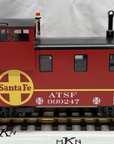LGB 43714 Santa Fe Caboose Red #999217 G Scale NIB/Sleeve