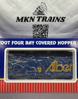 USA Trains R14126C ALBERTA 4-BAY Center Flow Covered Hopper #396444 G Scale