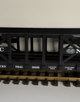 USA Trains New York Central Two-Tier Auto Carrier Flat Car Black G Scale