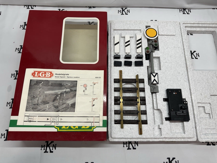 LGB 5091 Distant Signal Vr0/Vr1 European Track Signal G-Gauge NOS G Scale