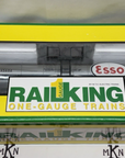 MTH RailKing One-Gauge 70-73015 Esso Oil Gas Unibody Tank Car Train #95602 G